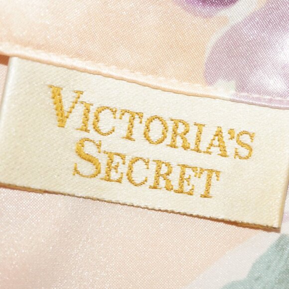 Vintage 80s Victoria's Secret Floral Robe - Picture 5 of 8